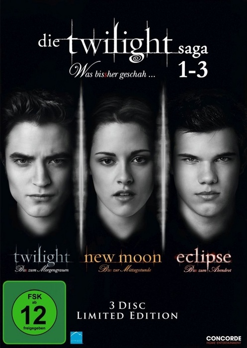 Die Twilight Saga 1-3